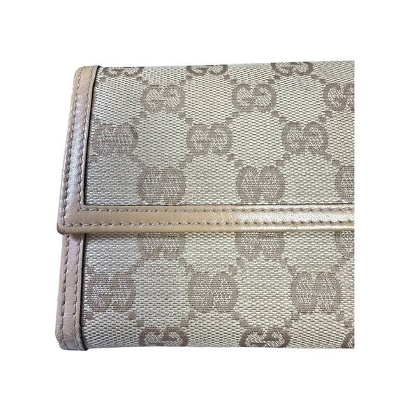 Gucci GG Canvas Monogram Horse Bit Long Wallet - Picture 6 of 16